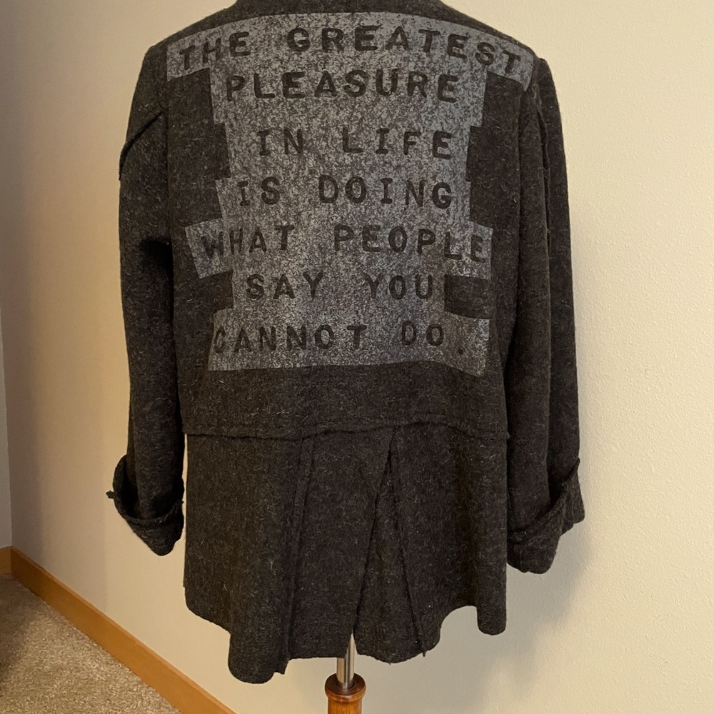 Luukaa unlined Jacket size M